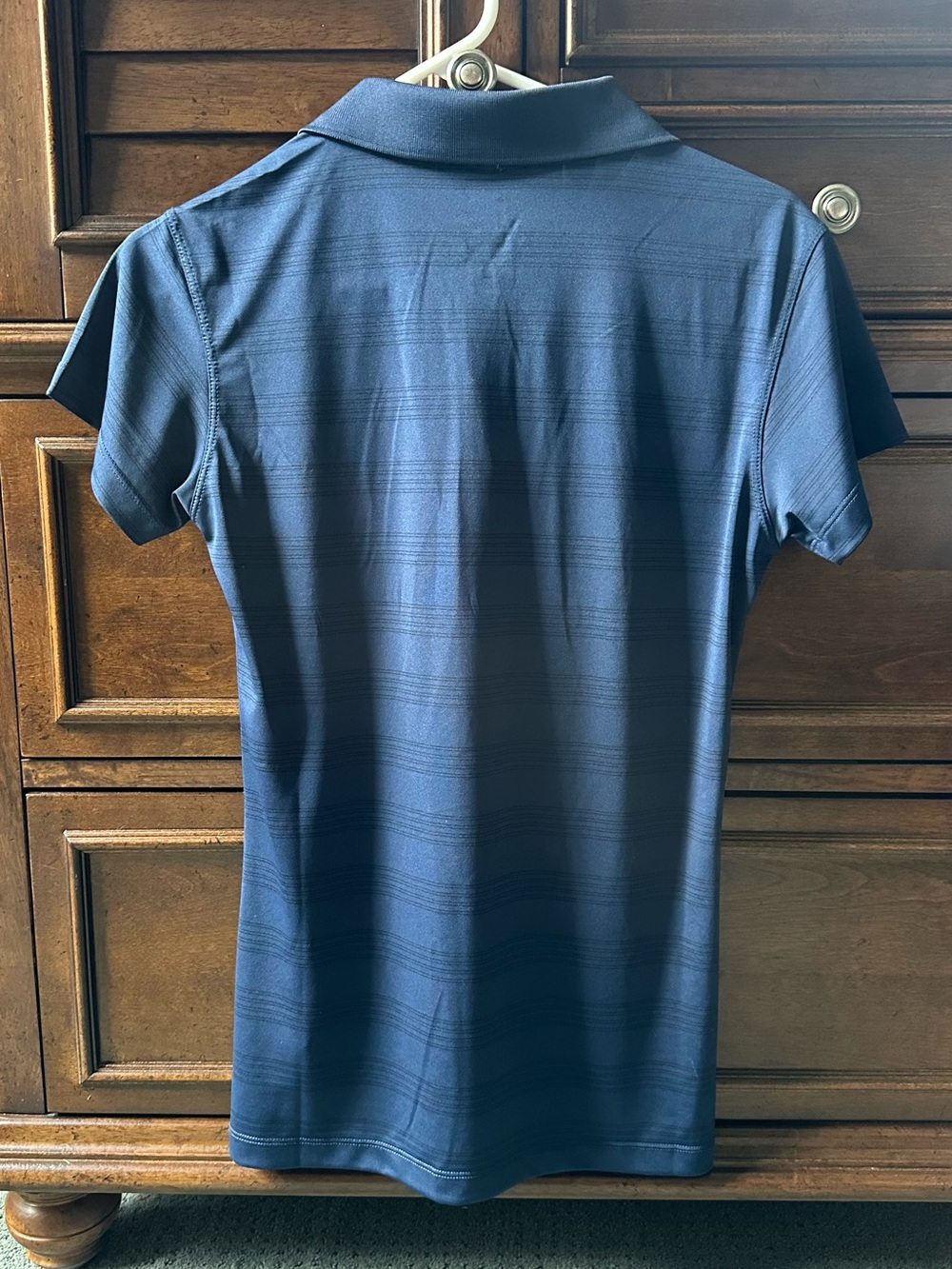 Nike Women's Navy Blue Dri-FIT Polo - Picture 5 of 7